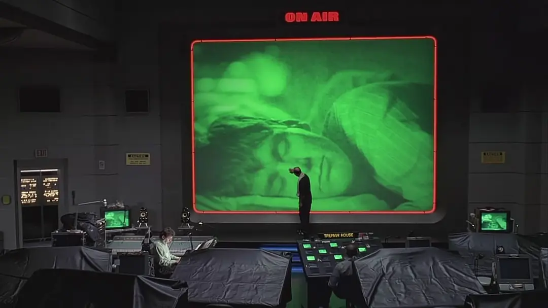 导演克里斯托弗凝视监视墙